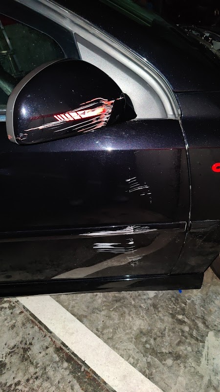 Detalle de pintura profesional